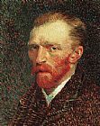Vincent Van Gogh Canvas Paintings - Self-Portrait